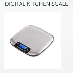 Pampered Chef Stainless Steel Digital Scale